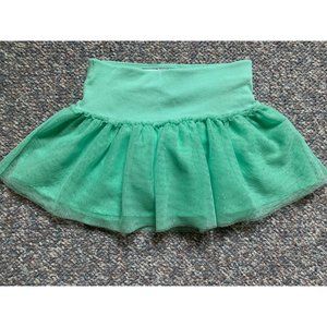 Justice Mint Green Sparkly Tutu Skort